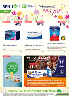 BENU Lekáreň leták platný od 01.04.2026