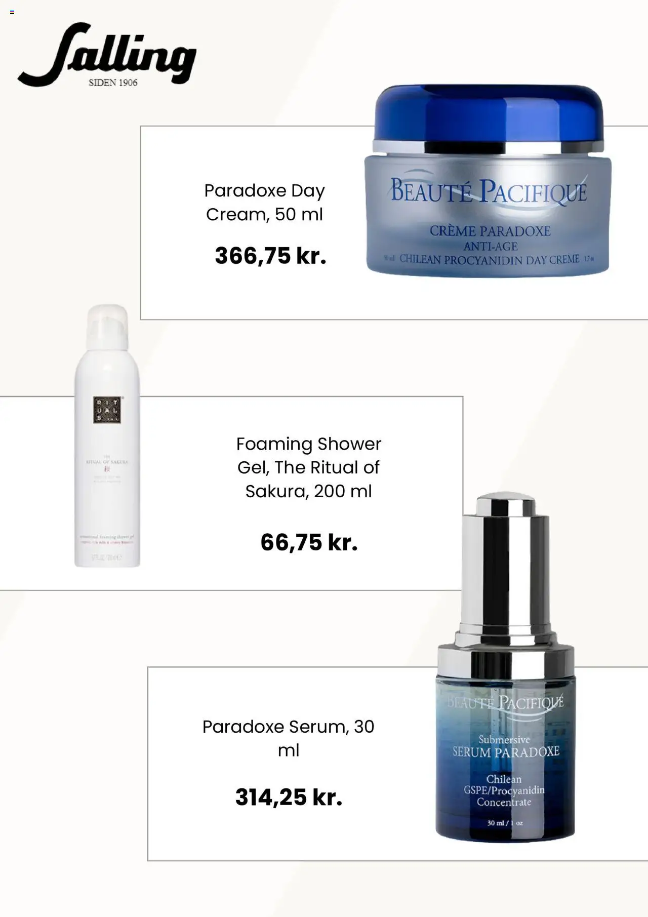 Salling Tilbudsavis gyldig fra 24.08.2025 | Side: 2 | Produkter: Creme