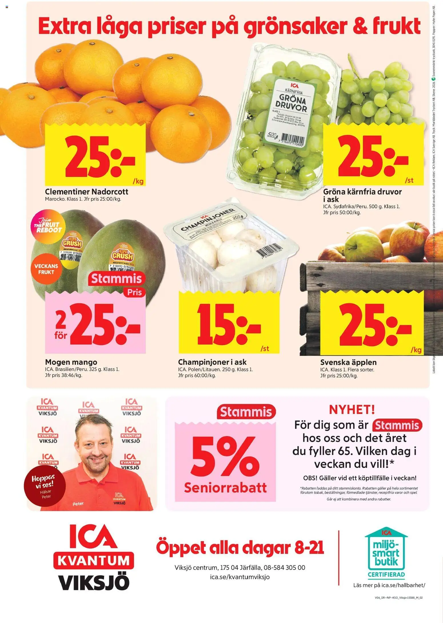 ICA Kvantum reklamblad aktuell från 02.02.2026 | Sida: 8