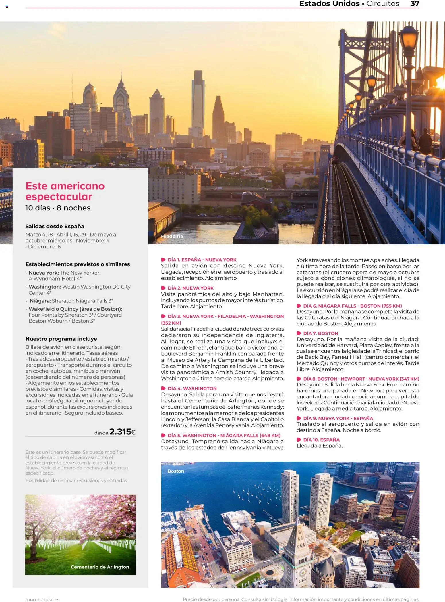 Viajes El Corte Inglés Norteamérica y Caribe │ válido desde el 01.01.2026 | Página: 37