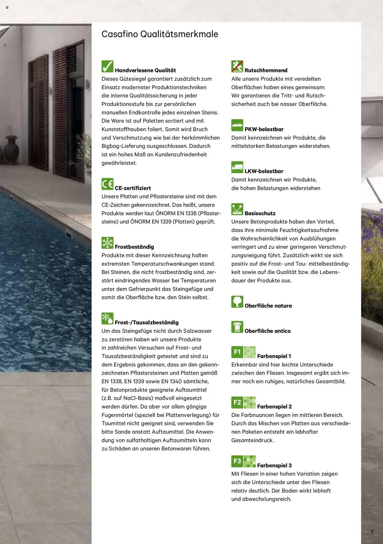 Lagerhaus casafino katalog 2025 gültig ab 08.01.2025 | Seite: 7 | Produkte: Wasser