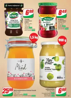 Dino Gazetka od 11.06.2025 | Strona: 21 | Produkty: Miód, Powidła, Jabłka prażone, Jabłka