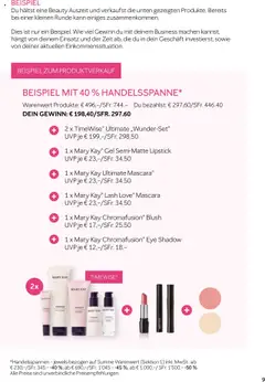 Mary Kay - Hallo Zukunft! - gültig ab dem 15.03.2025 | Seite: 9 | Produkte: Mascara, Blush