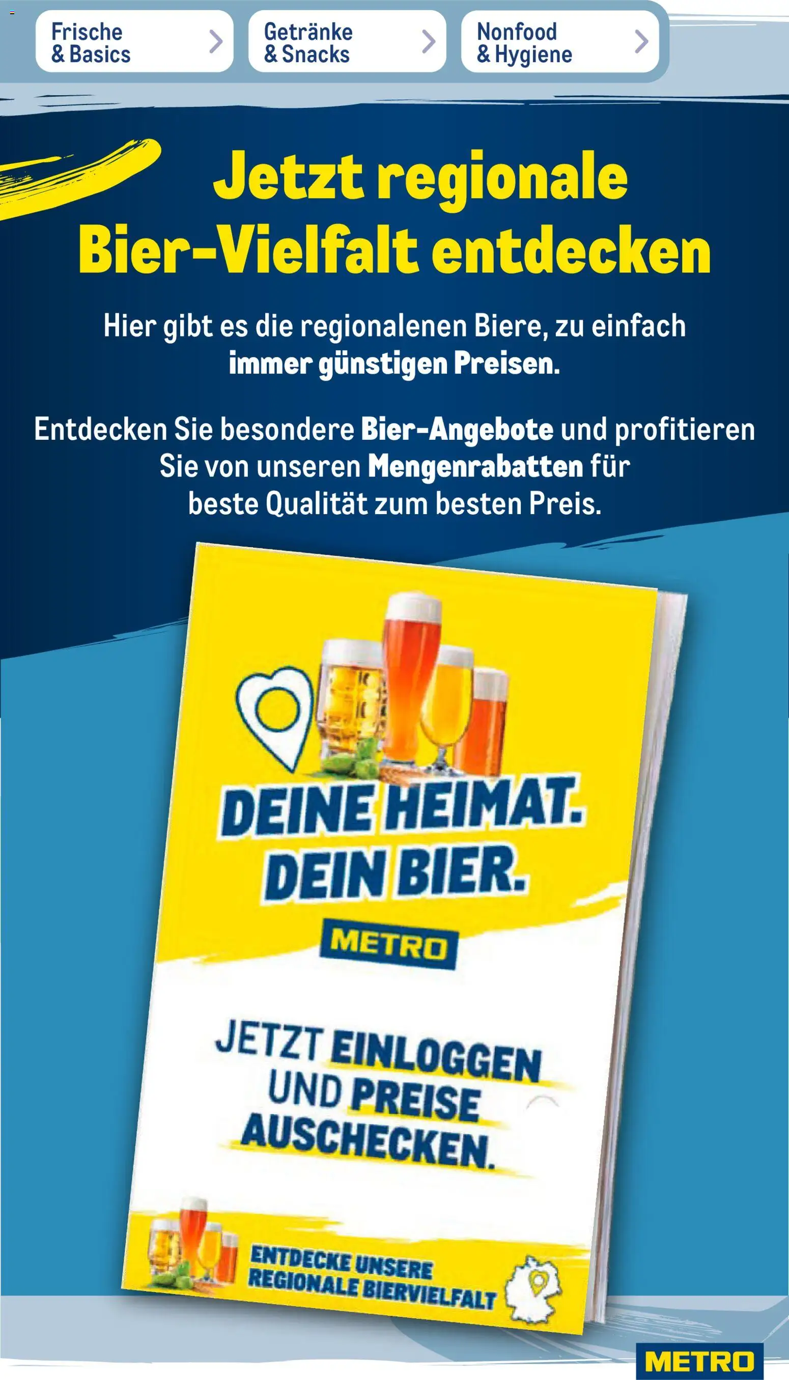 Metro Prospekt 	 | 06.04.2026 | Wie erhält man einen begrenzten Rabatt? | Deutschland