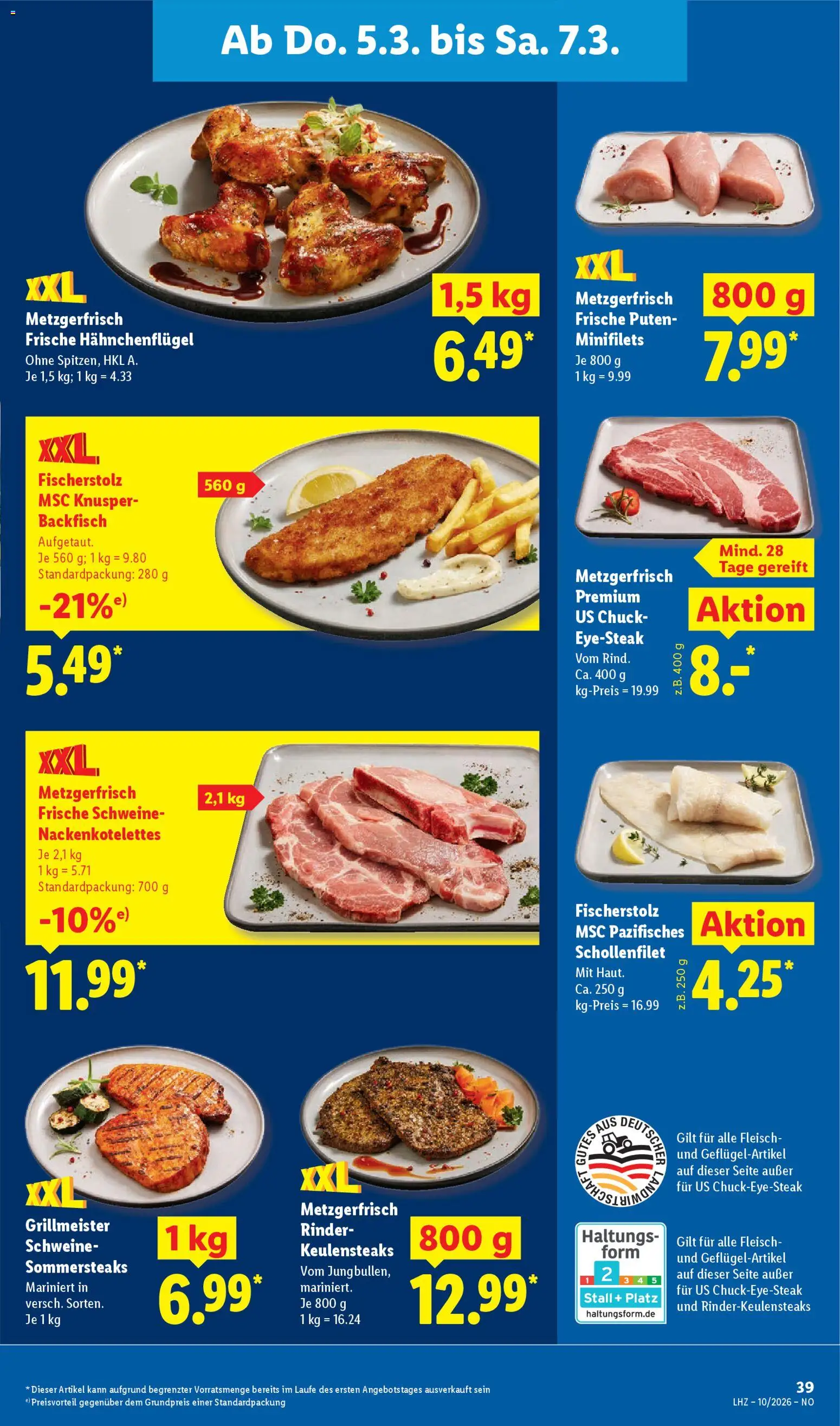 Lidl Prospekt Marne – gültig ab 02.03.2026 | Seite: 63 | Produkte: Fleisch