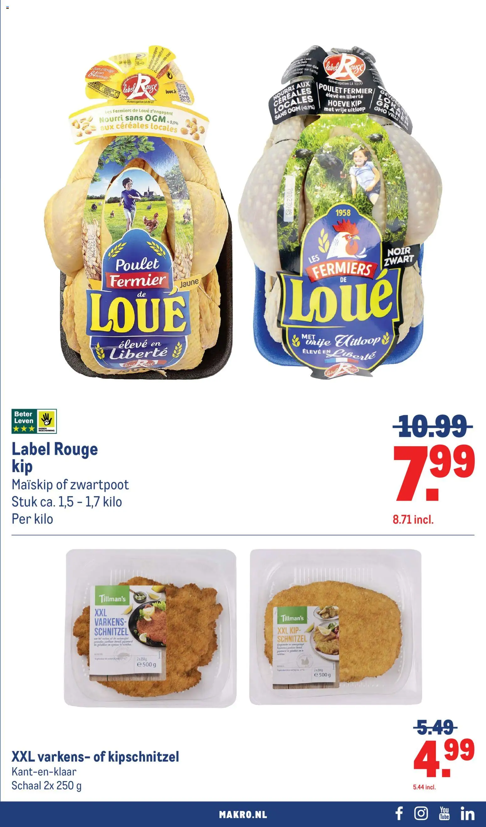 {H1} | Pagina: 17 | Producten: Granen, Schnitzel, La, Kip