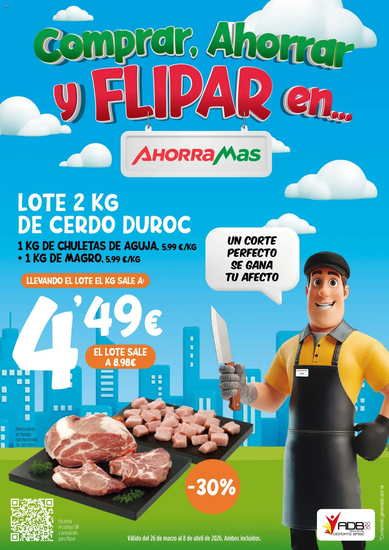 AhorraMas folleto │ válido desde el 26.03.2026 | Página: 1 | Productos: Cerdo