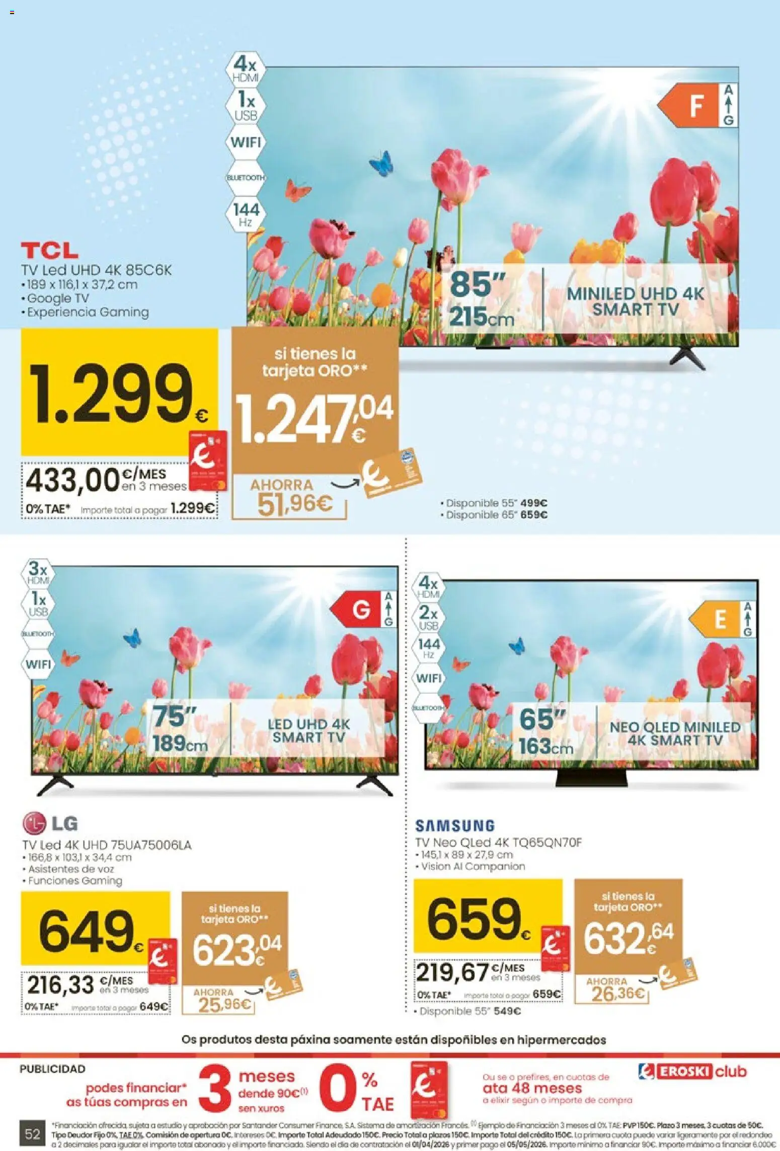 Eroski ¿Quieres ahorrar conmigo? │ válido desde el 26.03.2026 | Página: 52