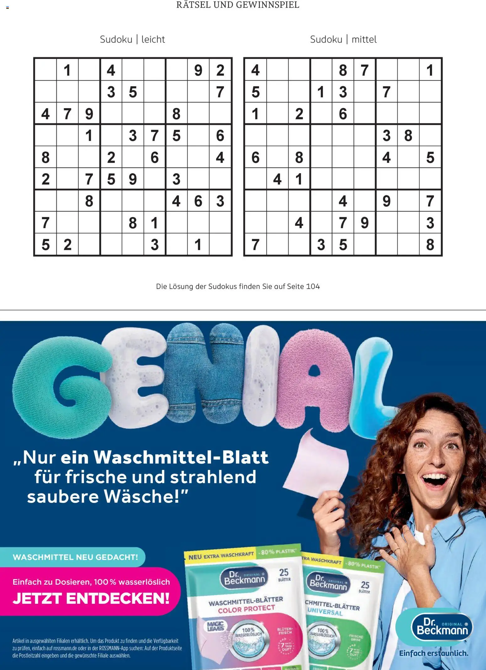 Rossmann Centaur – gültig ab 01.11.2025 | Seite: 90 | Produkte: Duft, Waschmittel