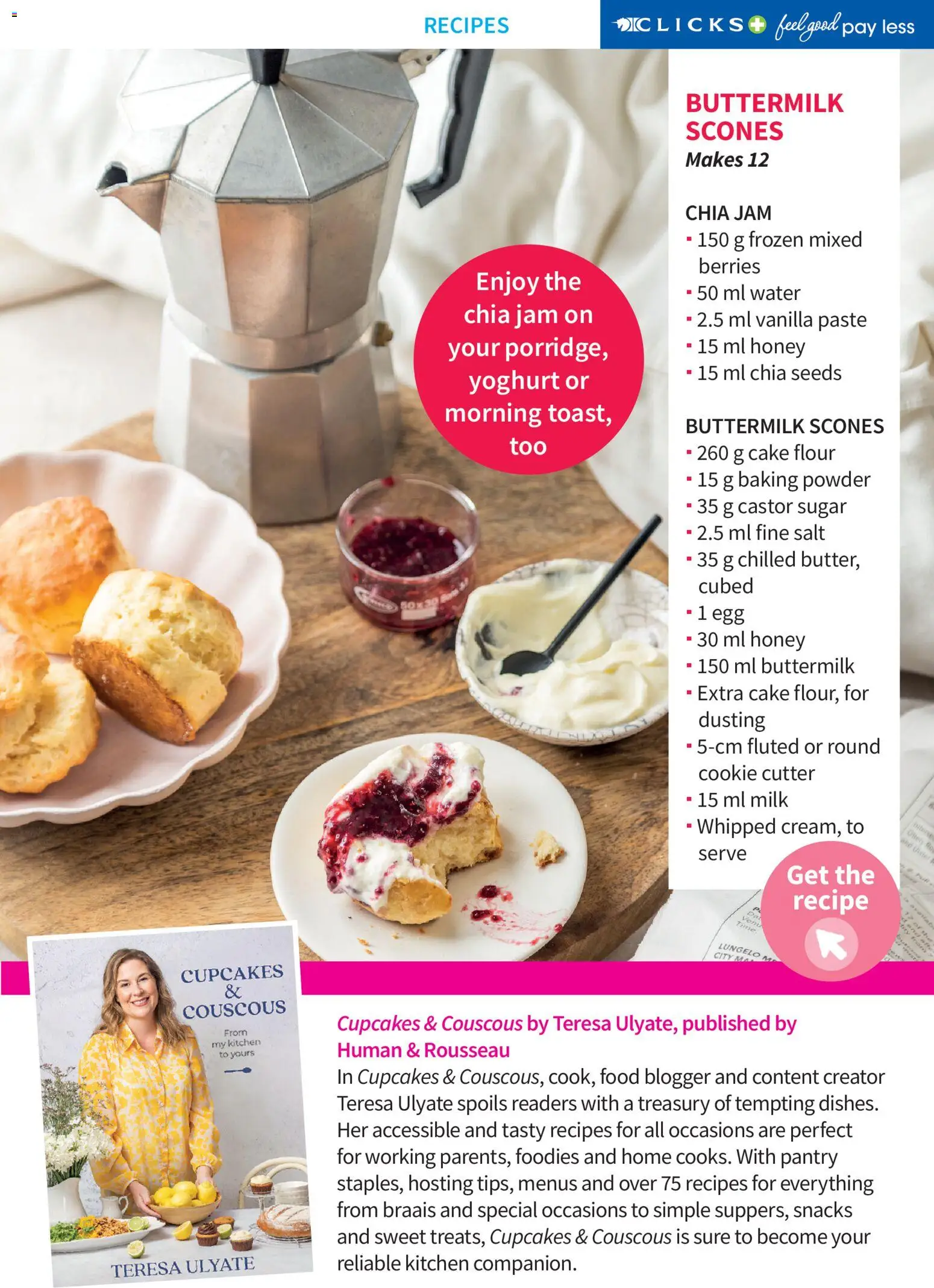 New Clicks catalogue – valid from 01.04.2026 | Page: 113 | Products: Cake, Flour, Powder, Snacks