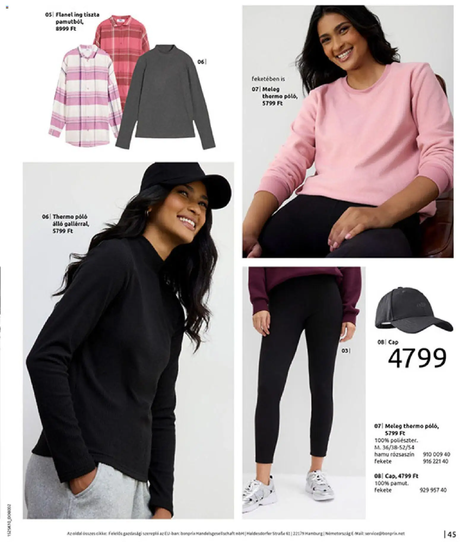 Bonprix akciós ujság - amely érvényes a következő dátumtól: 04.11.2025 | Oldal: 47 | Termékek: Ing