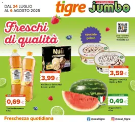 Anteprima del volantino Tigre Jumbo catalogo valido a partire dal 24.07.2025