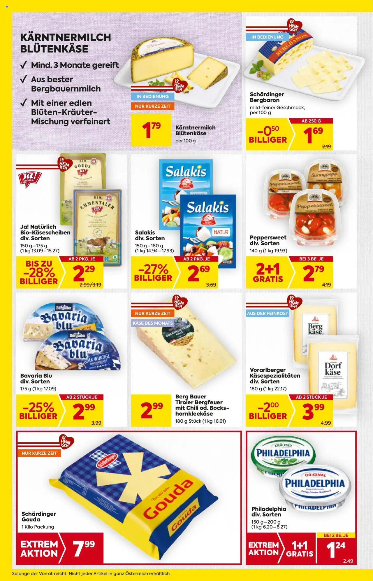 Billa AT akciós ujság - amely érvényes a következő dátumtól: 09.10.2025 | Oldal: 12 | Termékek: Chili, Gouda