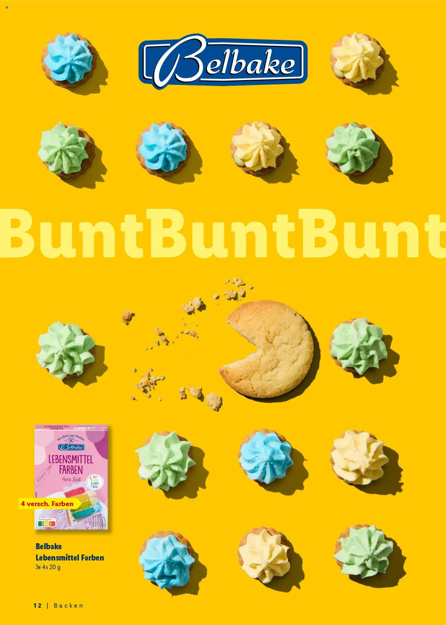 Lidl Německo leták - Ostern gemeinsam genießen od 09.03.2026 | Strana: 12 | Produkty: LED