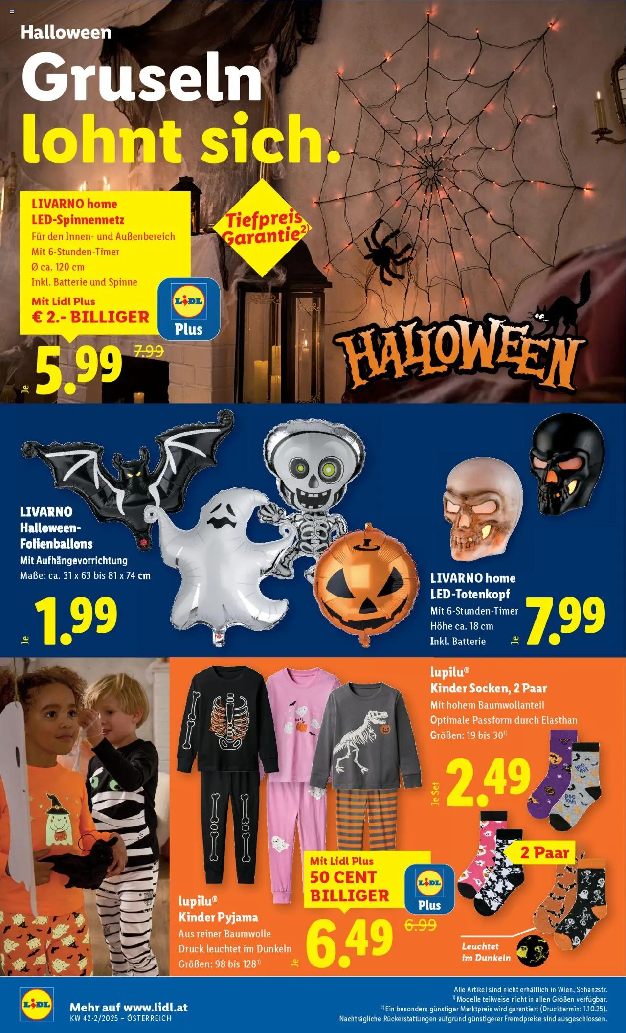 Lidl - Eisenstadt, Ebenfurth, Mattersburg gültig ab 16.10.2025 | Seite: 22 | Produkte: Pyjama, Batterie