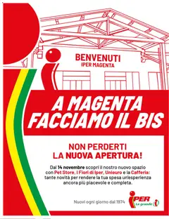 Anteprima del volantino Ipertriscount Magenta catalogo valido a partire dal 14.11.2025