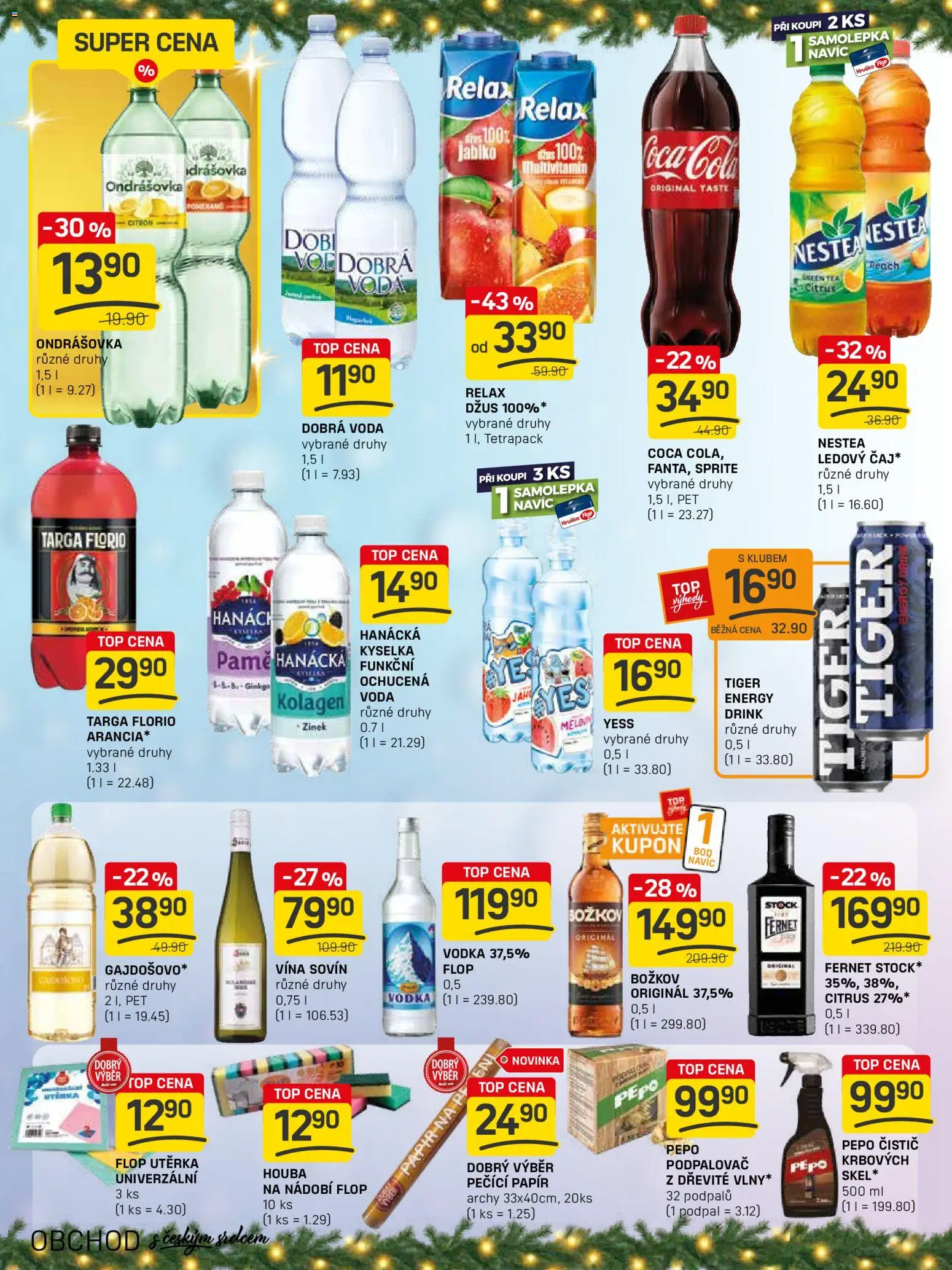 Flop leták - FlopTop od 26.11.2025 | Strana: 10 | Produkty: Džus, Kolagen, Fernet, Utěrka