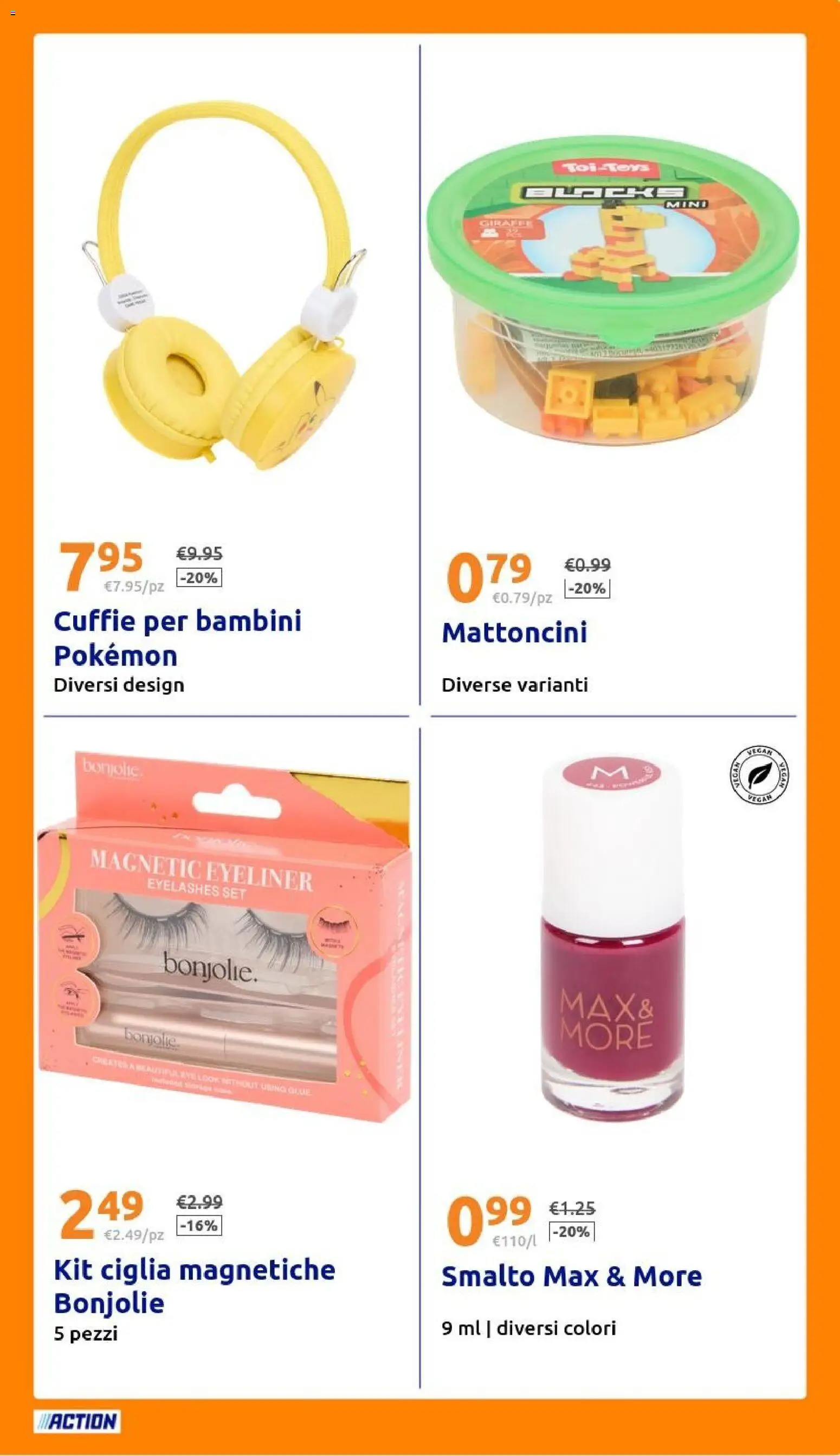 Volantino Action del 05.11.2025 | Pagina: 27 | Prodotti: Eyeliner, Cuffie