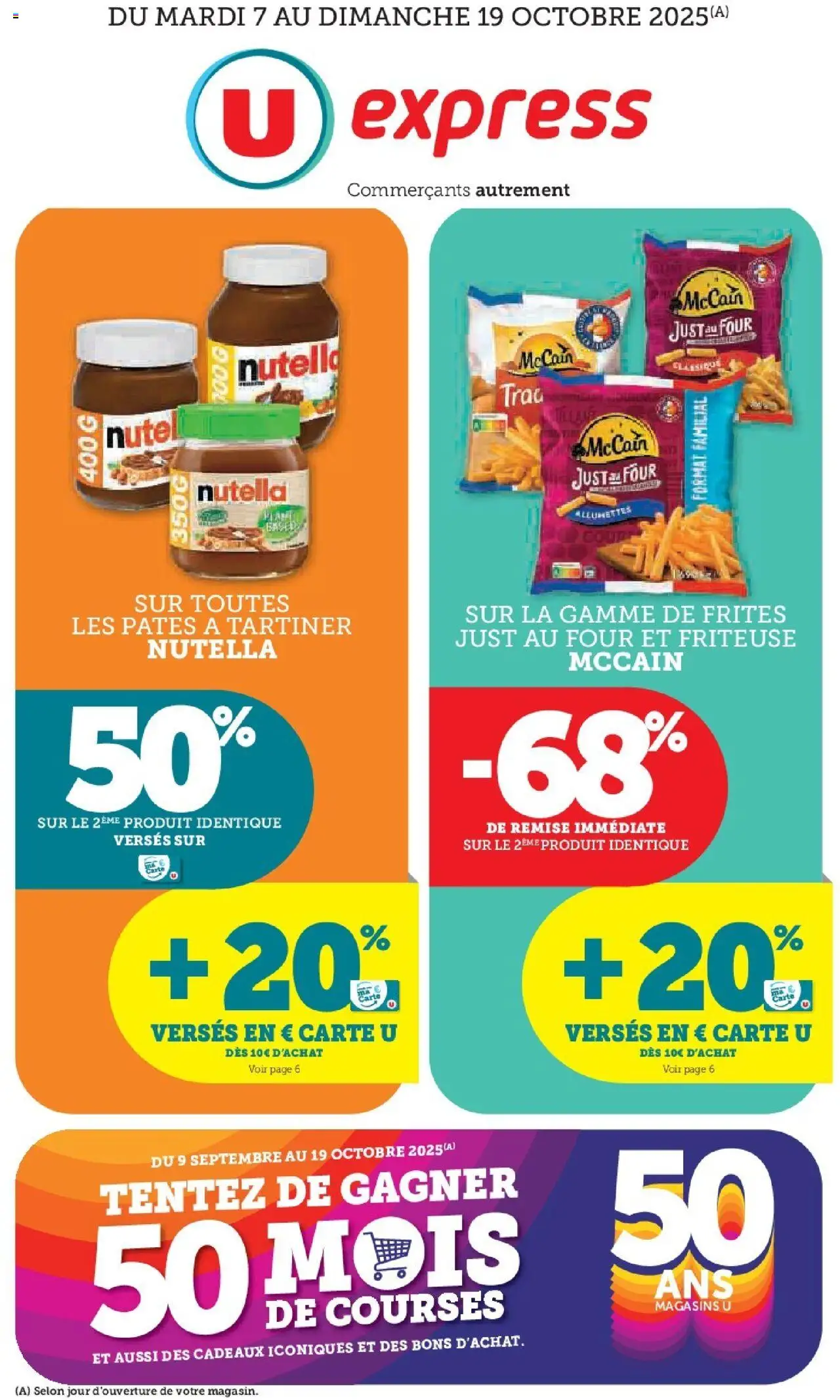 {H1} | Page: 1 | Produits: Four, Friteuse, Frites, Pâtes