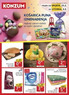 Katalog Konzum - Pregled kataloga iz trgovine Konzum, vrijedi od 25.02.2026