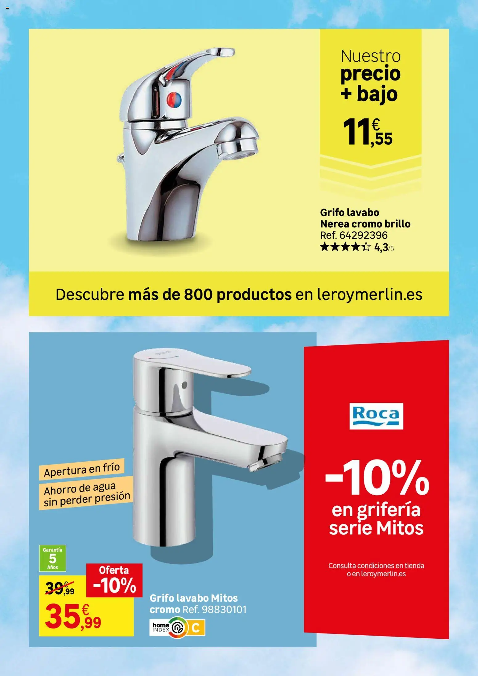 Leroy Merlin catálogo │ válido desde el 21.04.2026 | Página: 45 | Productos: Lavabo