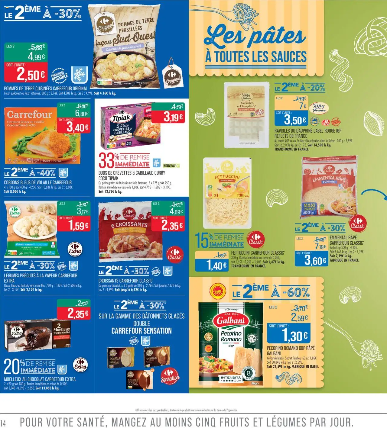 {H1} | Page: 14 | Produits: Volaille, Crevettes, Curry, Cordon bleu