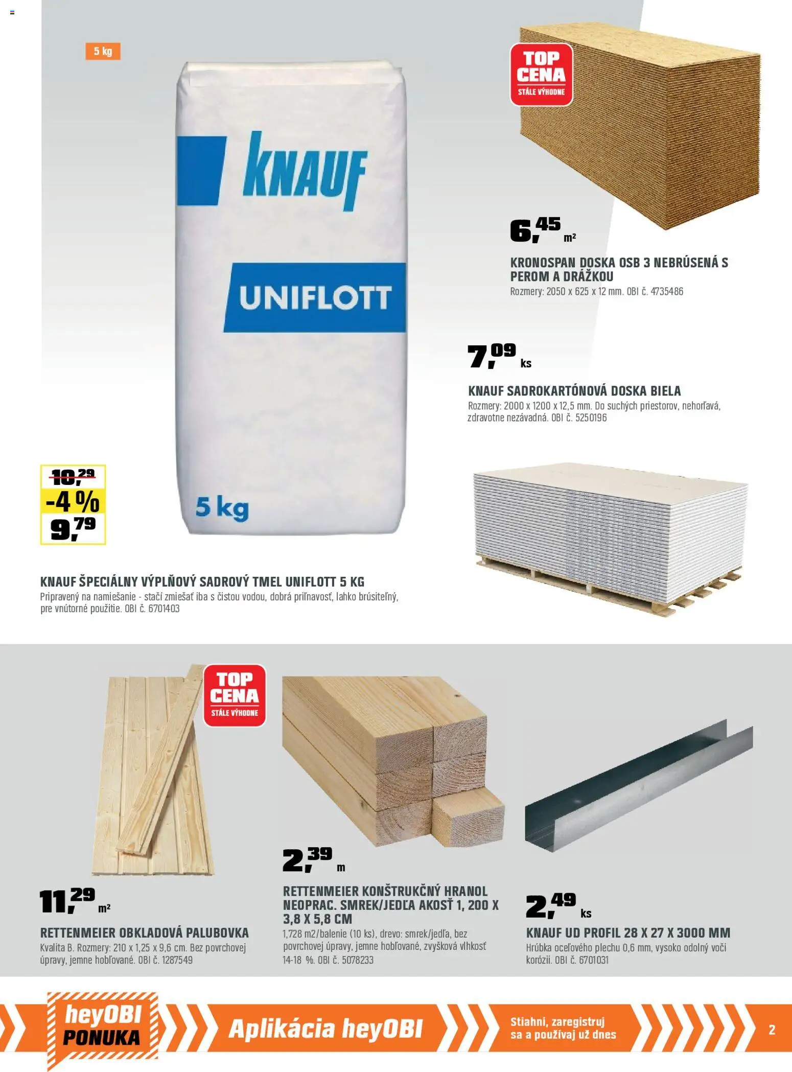 Nové OBI akcie – leták je platný od 01.02.2026 | Strana: 3