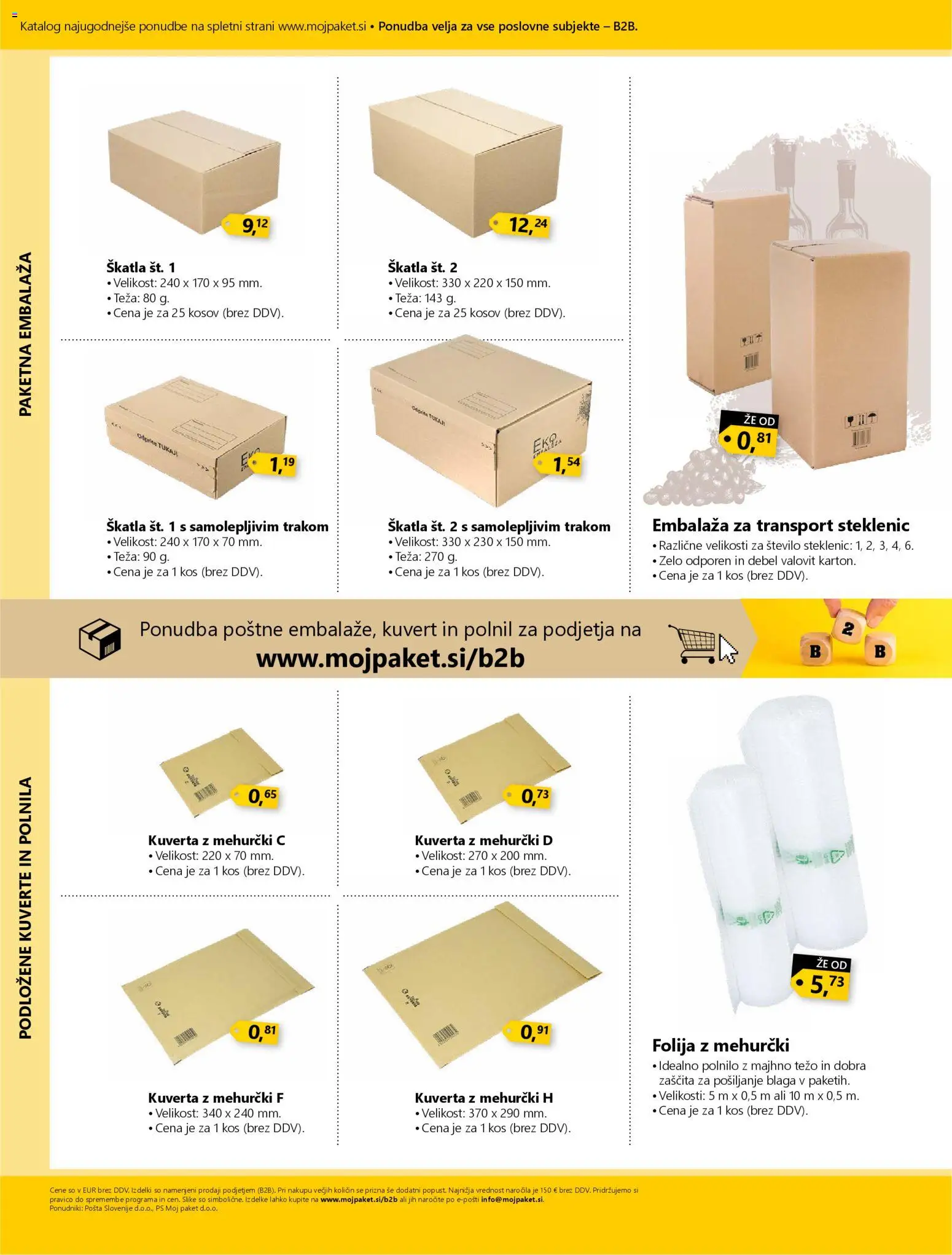 Novi Pošta Slovenije katalog ponudbe – veljaven od 02.02.2026 | Stran: 5