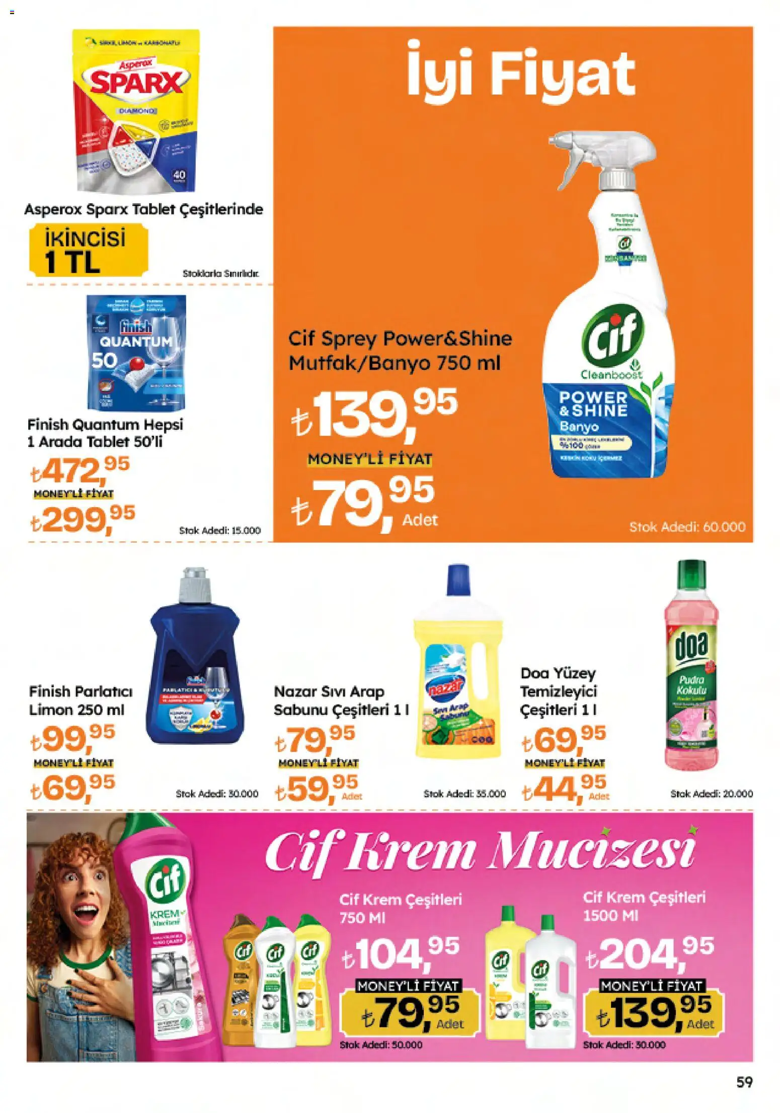Migros Katalog - 5M Migroskop Dijital - 23.10.2025 tarihinden itibaren geçerlidir | Sayfa: 59 | Ürünler: Banyo, Krem, Parlatıcı, Limon