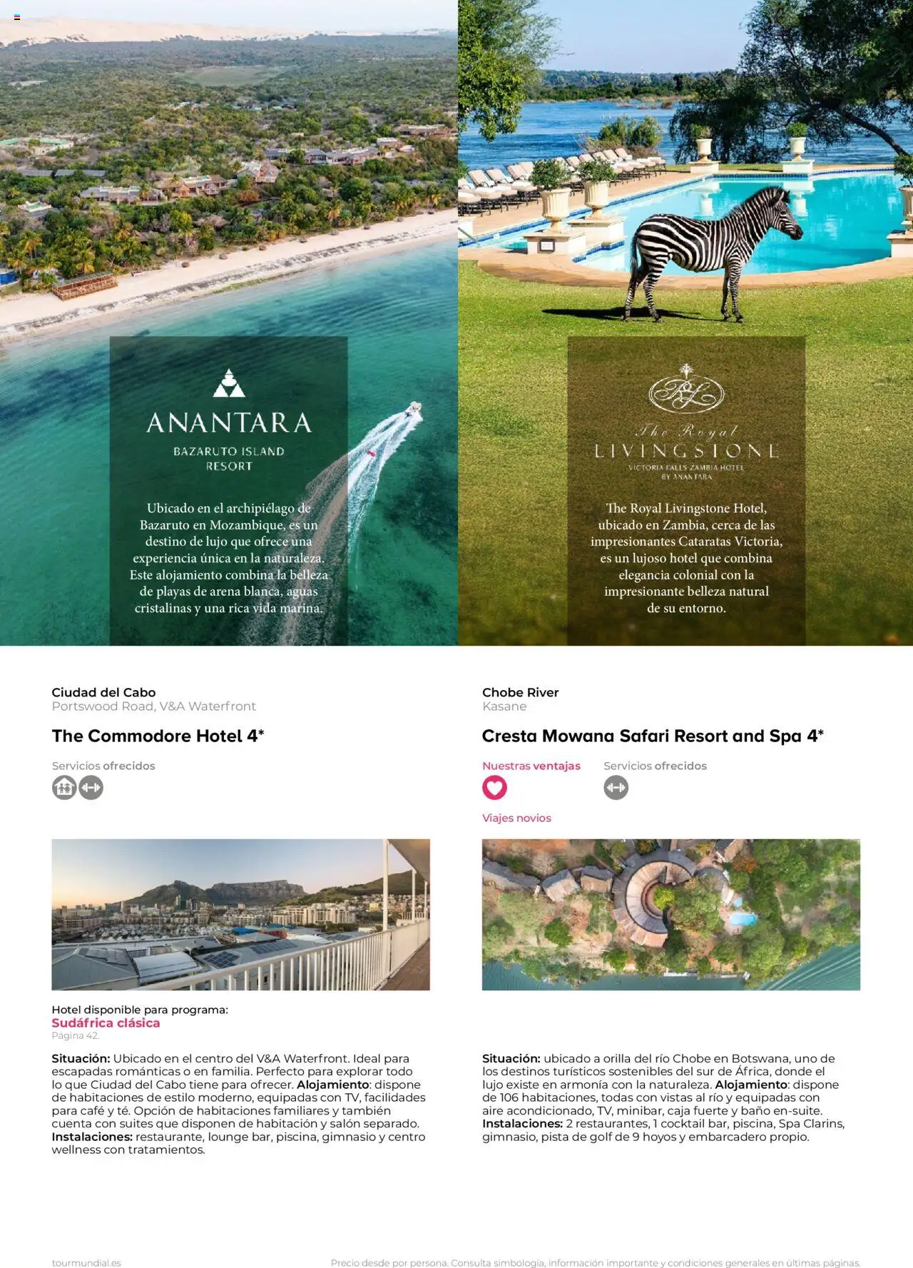 Viajes El Corte Inglés Africa y Oriente Medio │ válido desde el 01.01.2025 | Página: 43 | Productos: Café, Caja, Baño