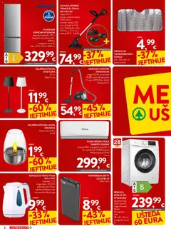 Interspar Katalog - Pregled kataloga iz trgovine Interspar, vrijedi od 01.04.2026 | Stranica: 2 | Proizvodi: Usisavač, Kuhalo za vodu, Baterija, Trimer
