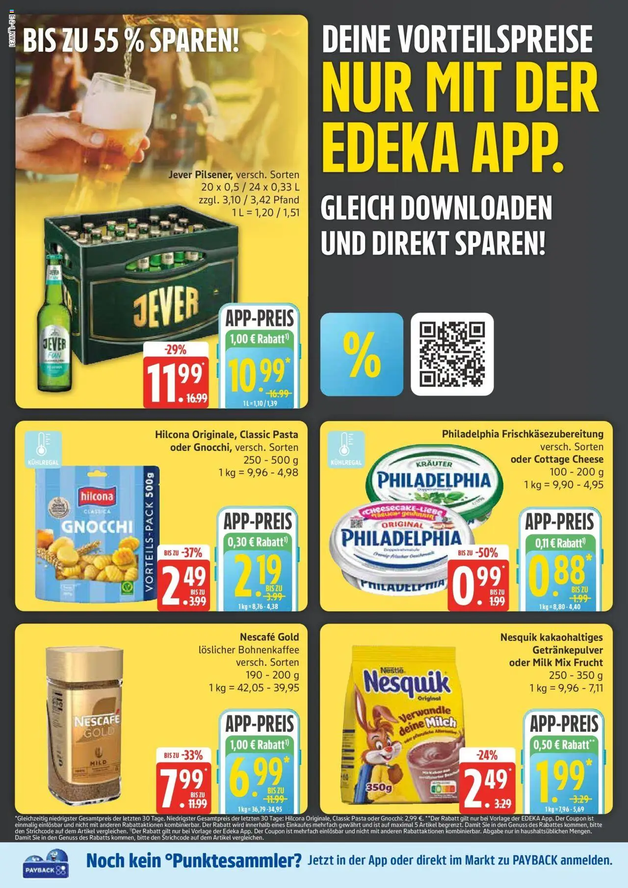 Edeka prospekt Großenwiehe	 - gültig ab dem 27.07.2025 | Seite: 6 | Produkte: Nesquik, Milch, Philadelphia, Jever