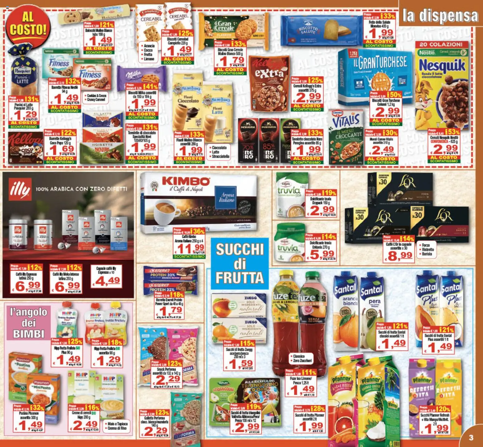 Volantino CTS del 17.04.2026 | Pagina: 3 | Prodotti: Riso, Biscotti, Limone, Cocco