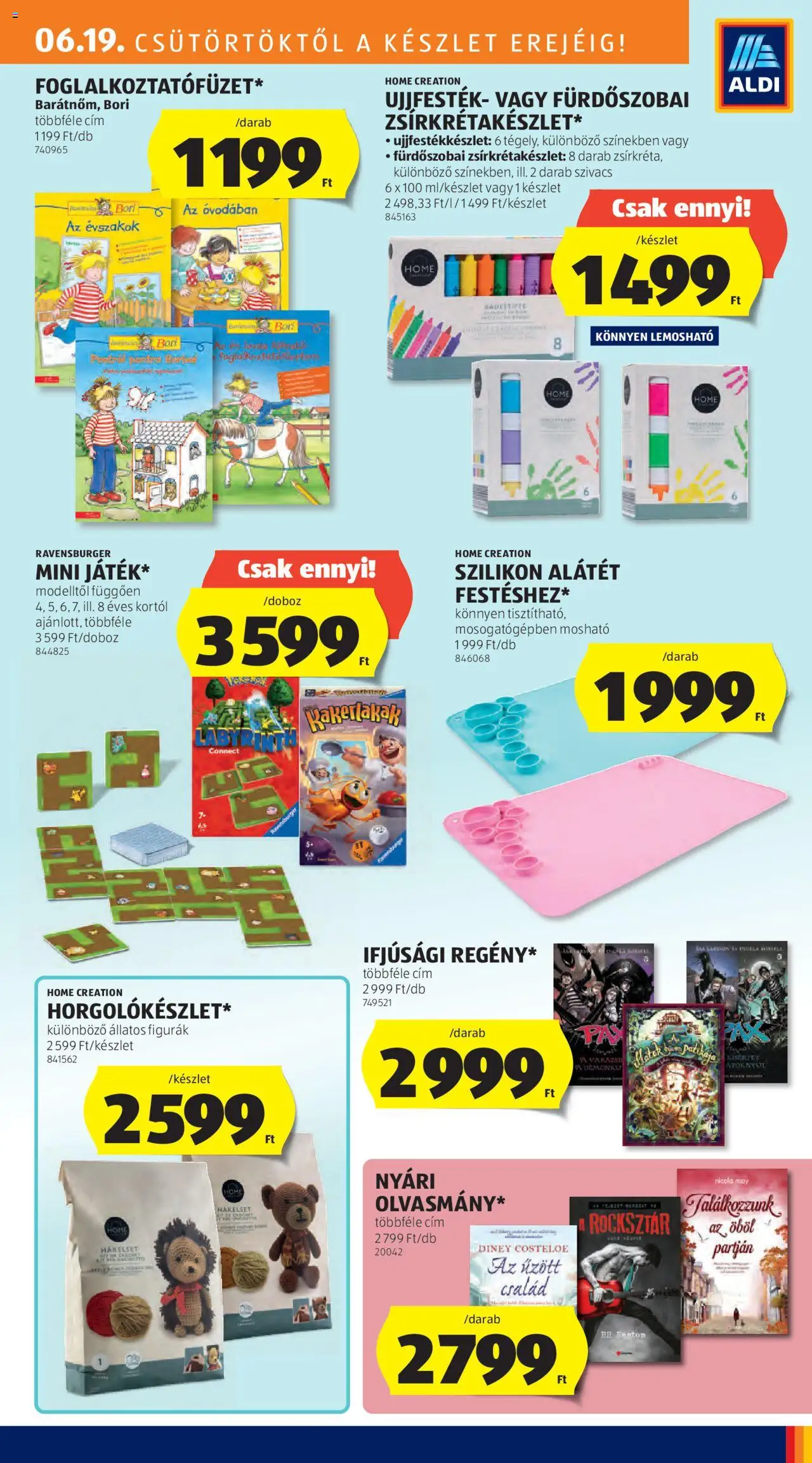 Aldi akciós ujság - amely érvényes a következő dátumtól: 19.06.2025 | Oldal: 21