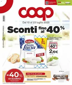 Anteprima del volantino Volantino COOP	 valido a partire dal 10.07.2025