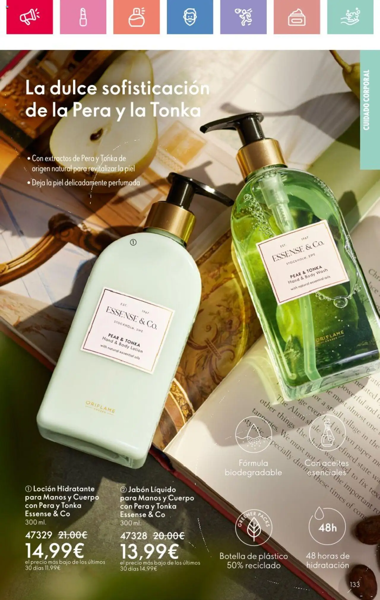 Oriflame - Catálogo Campaña 9 │ válido desde el 22.06.2025 | Página: 133 | Productos: Jabón, Jabón líquido, Body