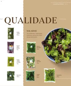 Pré-visualização Recheio - Recheio da Terra válido de 25.09.2025 | Página: 43 | Produtos: Rúcula, Saladas, Salada, Couve