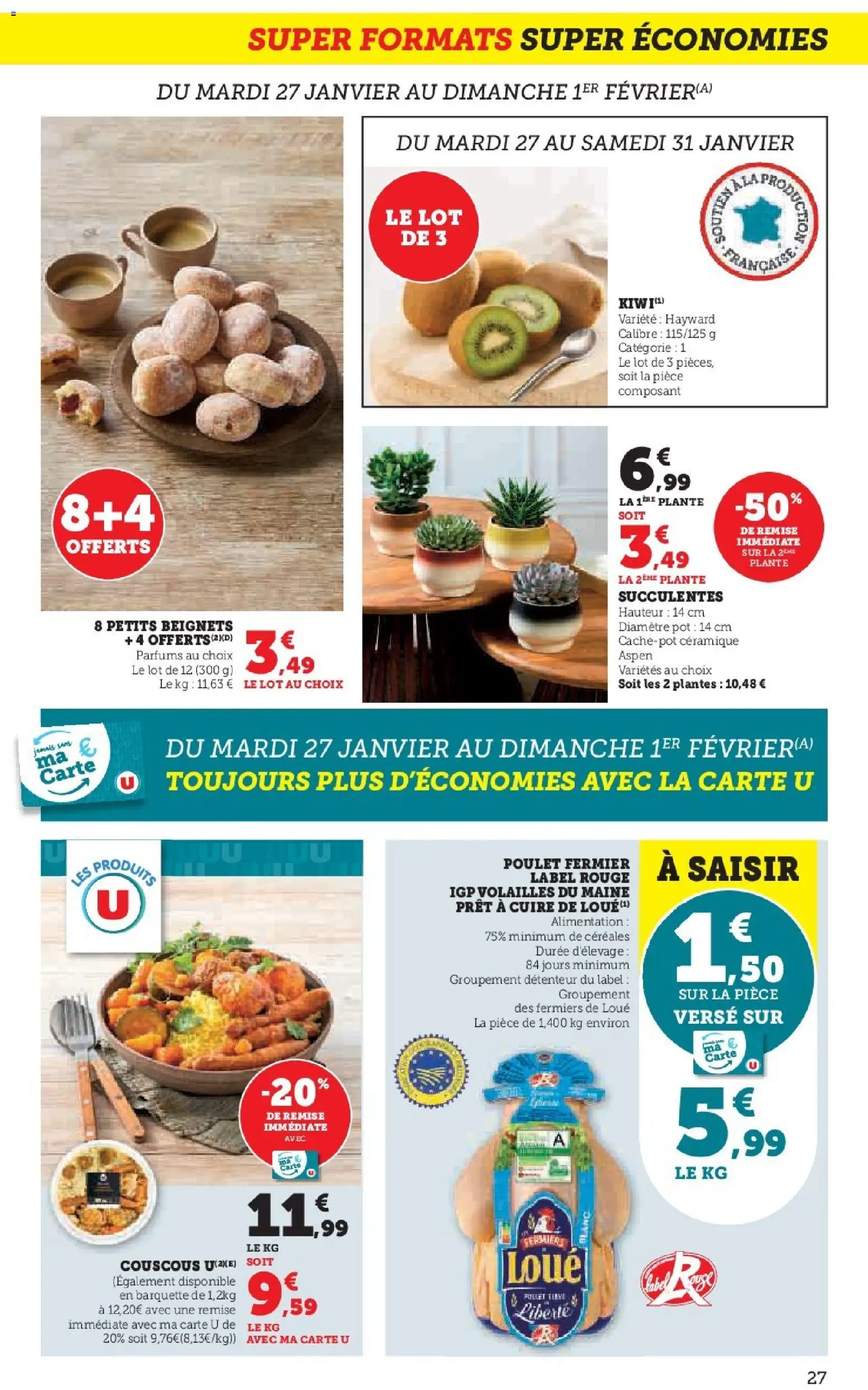 {H1} | Page: 27 | Produits: Plantes, Couscous, Céréales
