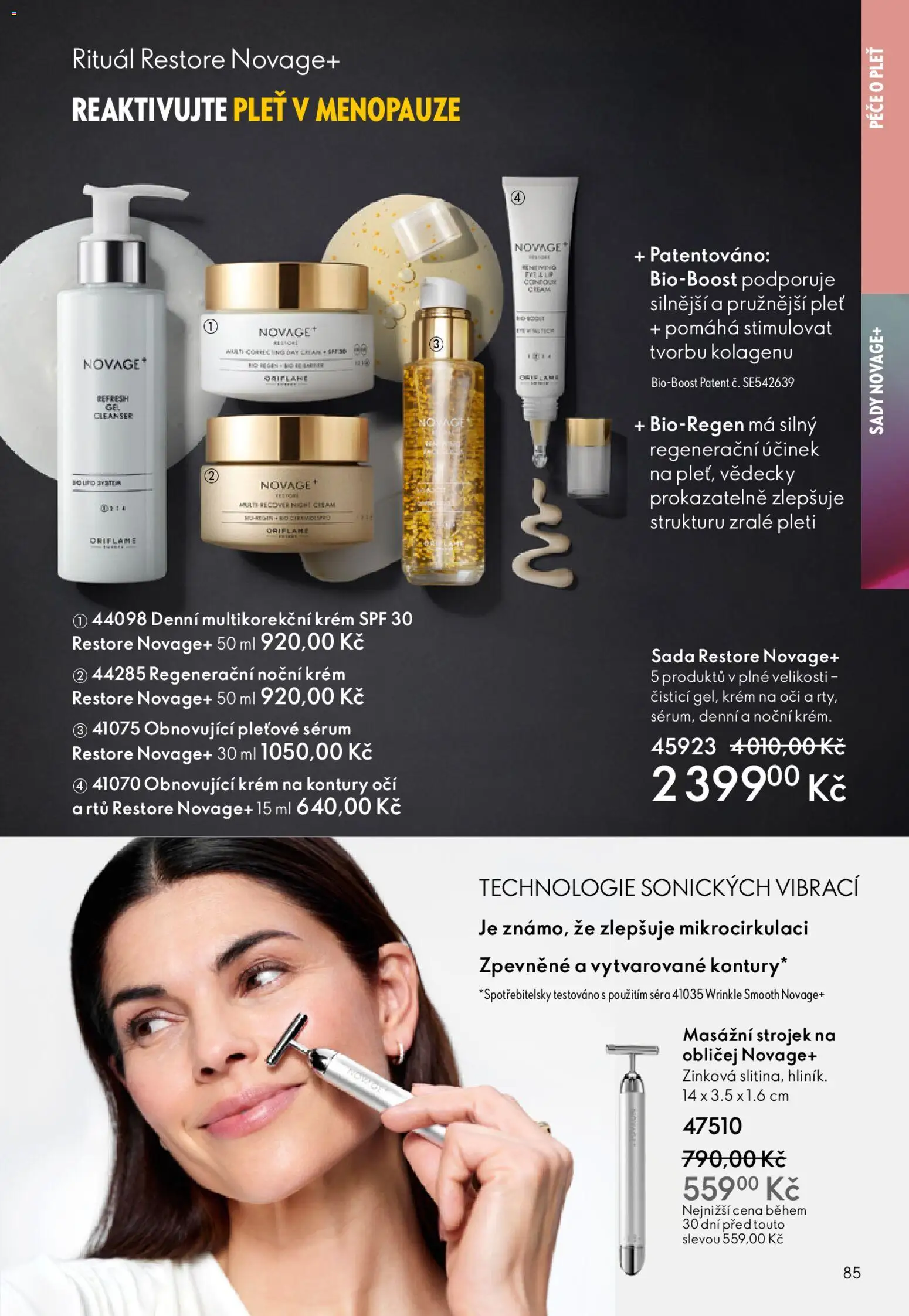 Oriflame katalog č.15/2025 od 22.10.2025 | Strana: 85 | Produkty: Sérum, Krém