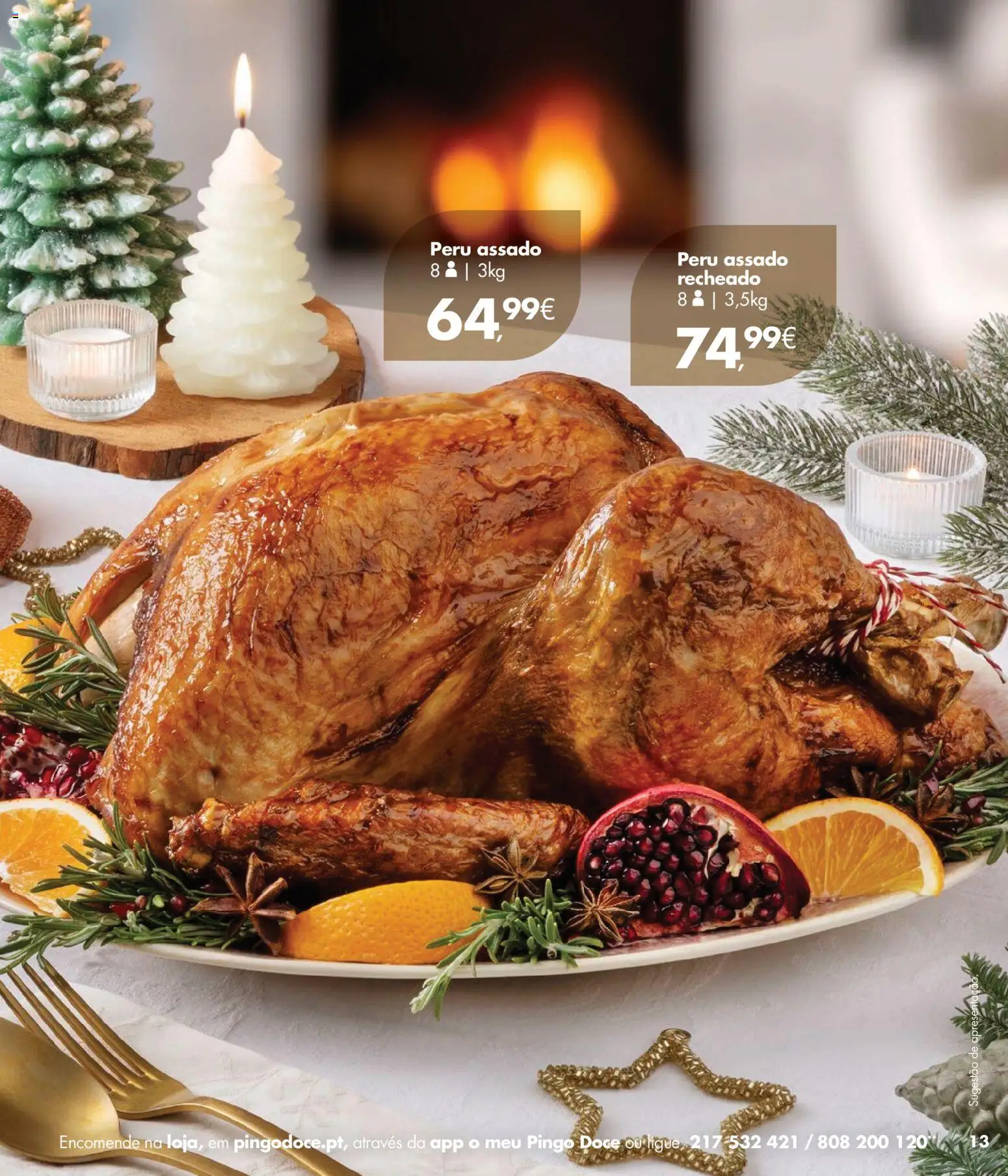 Pingo Doce Encomendas de Natal  │ válido de 19.11.2025 | Página: 13 | Produtos: Peru