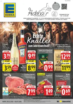 Edeka prospekt Aachen	 ab 28.12.2025 gültig