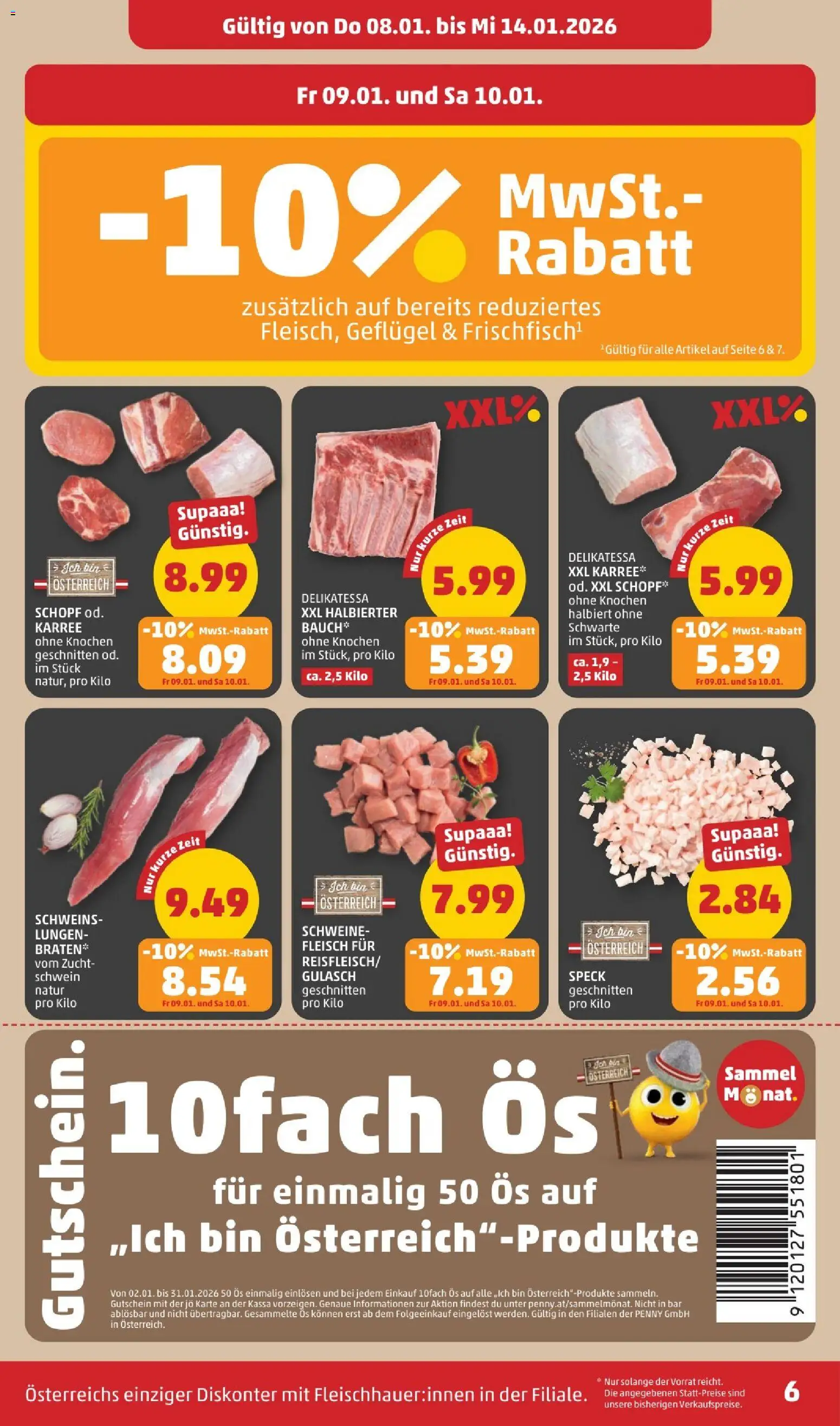 Penny Markt Flugblatt gültig ab 08.01.2026 | Seite: 6