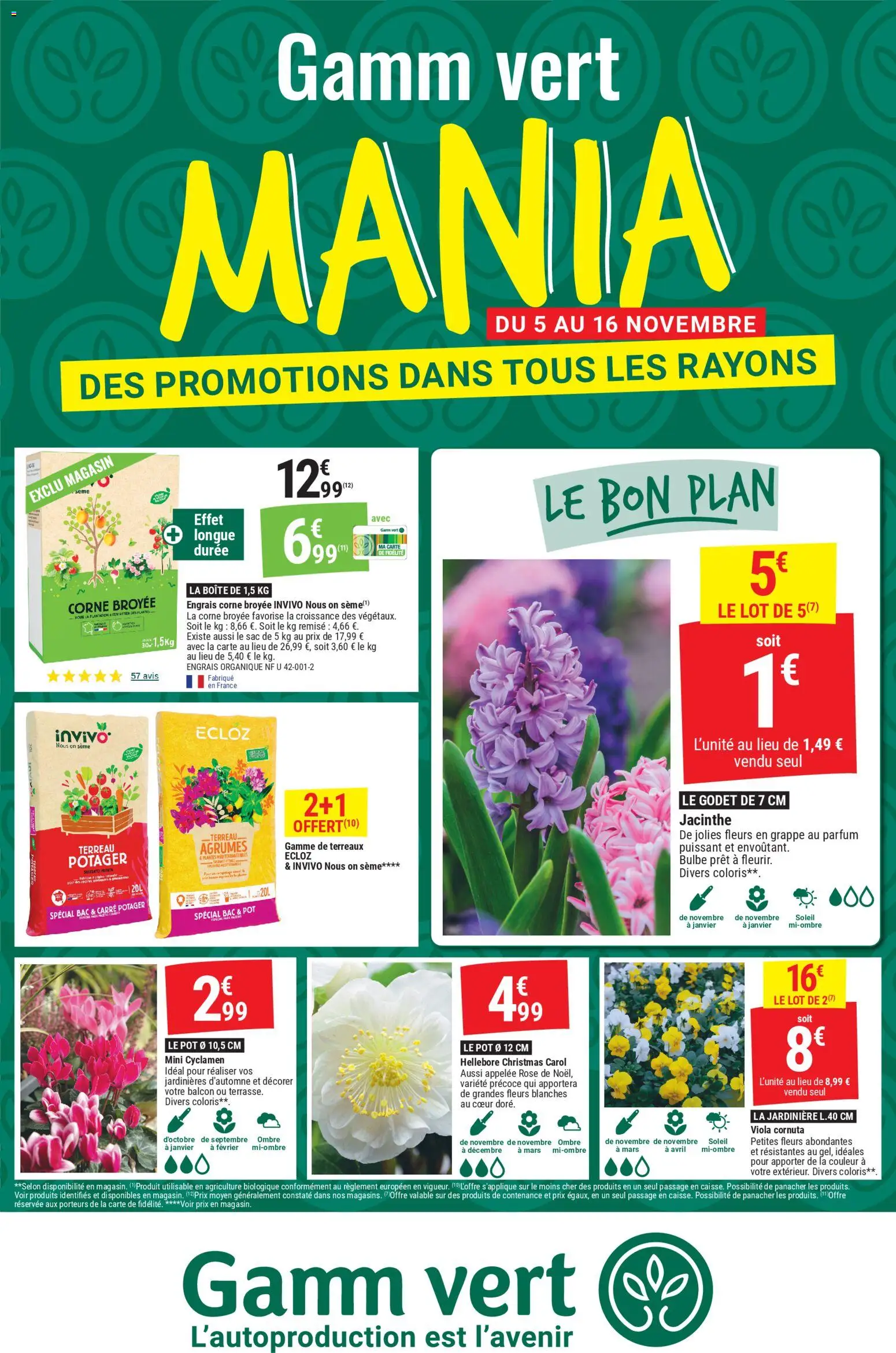 {H1} | Page: 1 | Produits: Carré potager, Sac, Plantes, Terreau