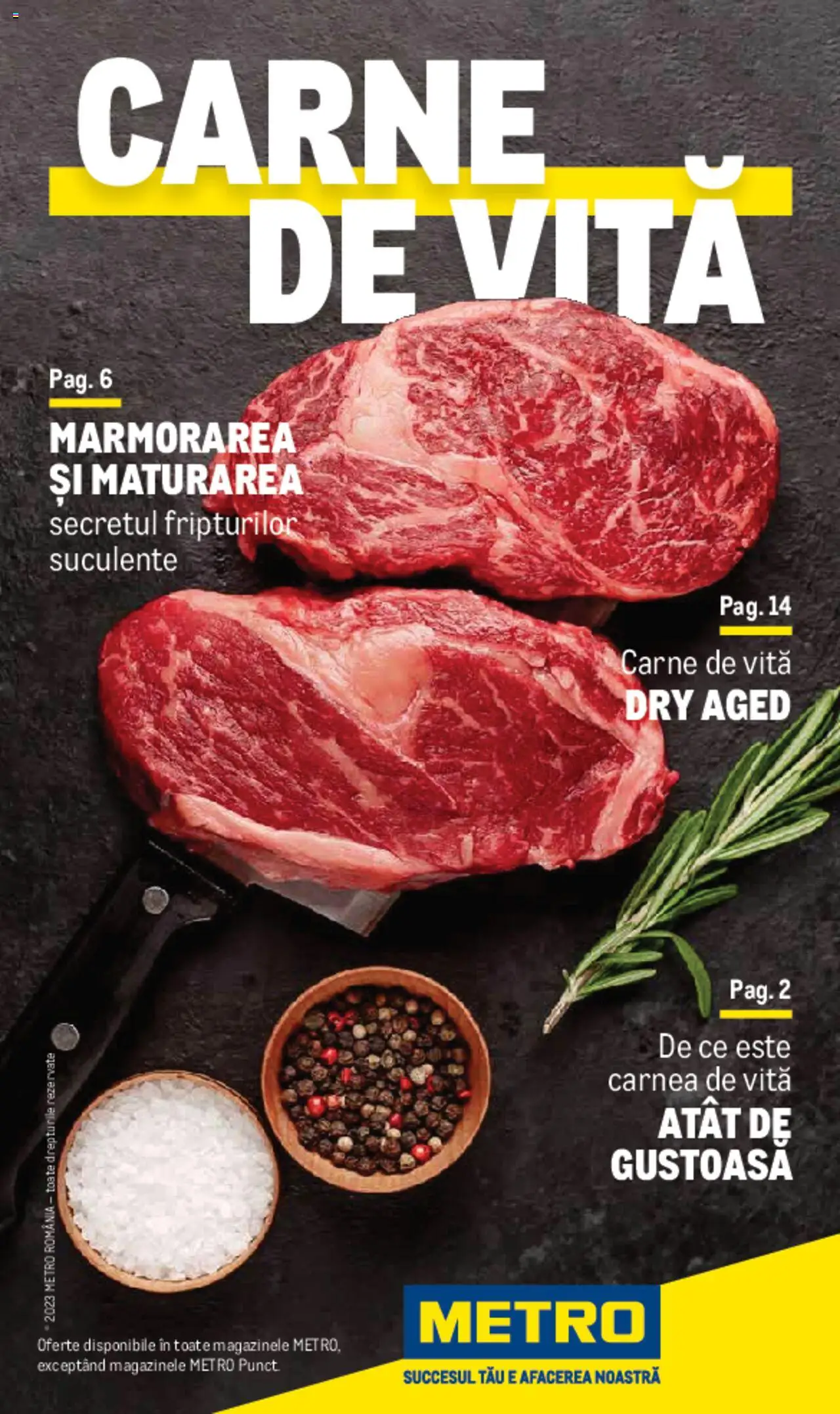 Noul catalog Metro – valabil de la 20.06.2022 | Pagină: 1 | Produse: Carne De Vită