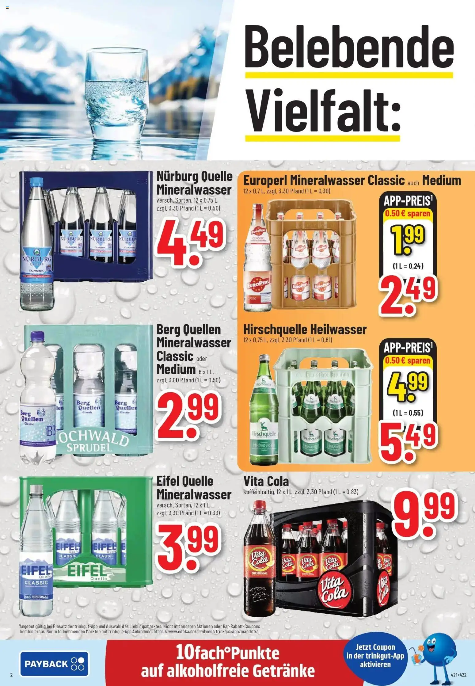 Trinkgut - trinkgut: Wochenangebote – gültig ab 05.01.2026 | Seite: 2 | Produkte: Cola, Mineralwasser, Vita cola