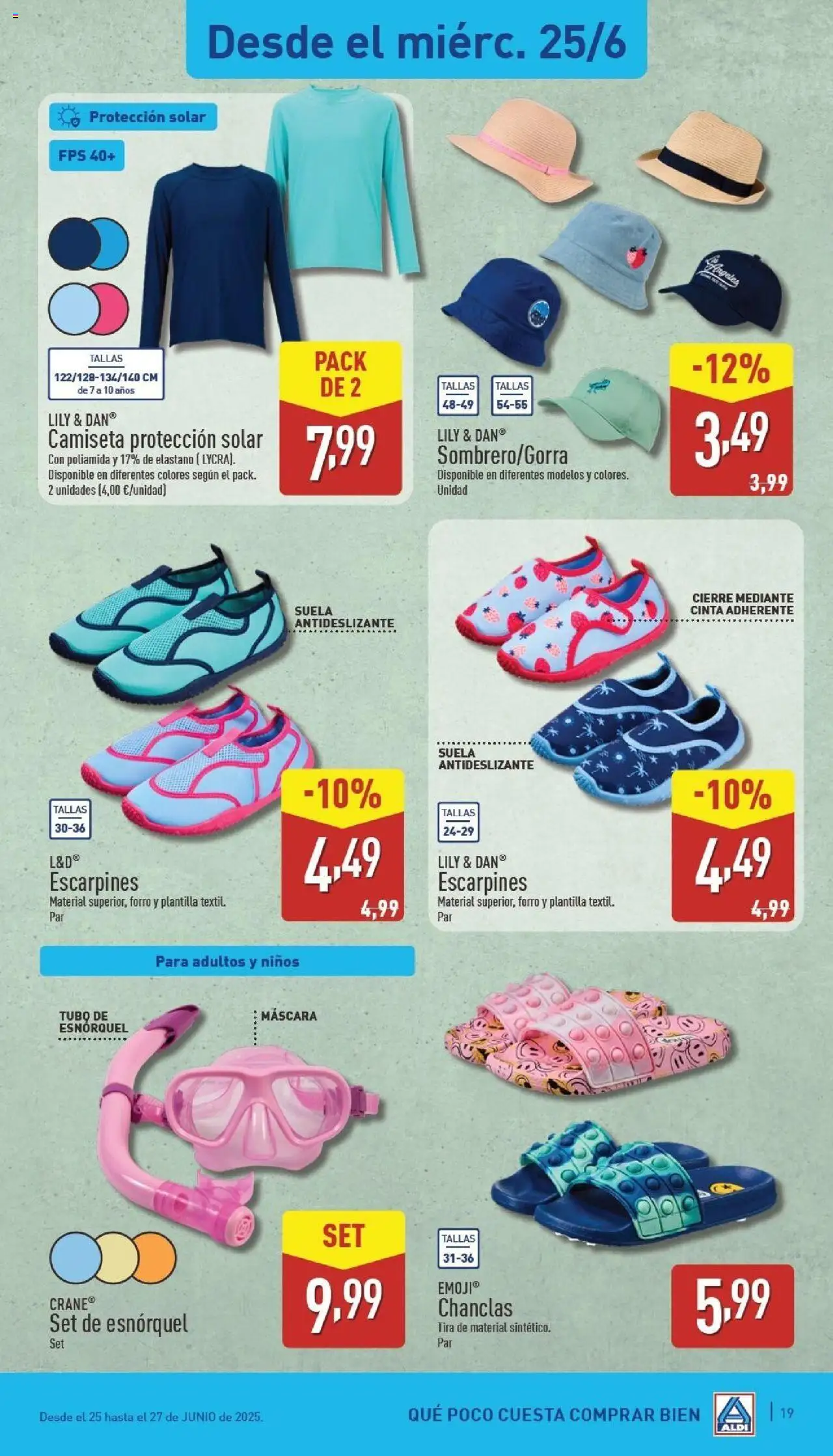 Aldi folleto Canarias │ válido desde el 23.06.2025 | Página: 19 | Productos: Máscara