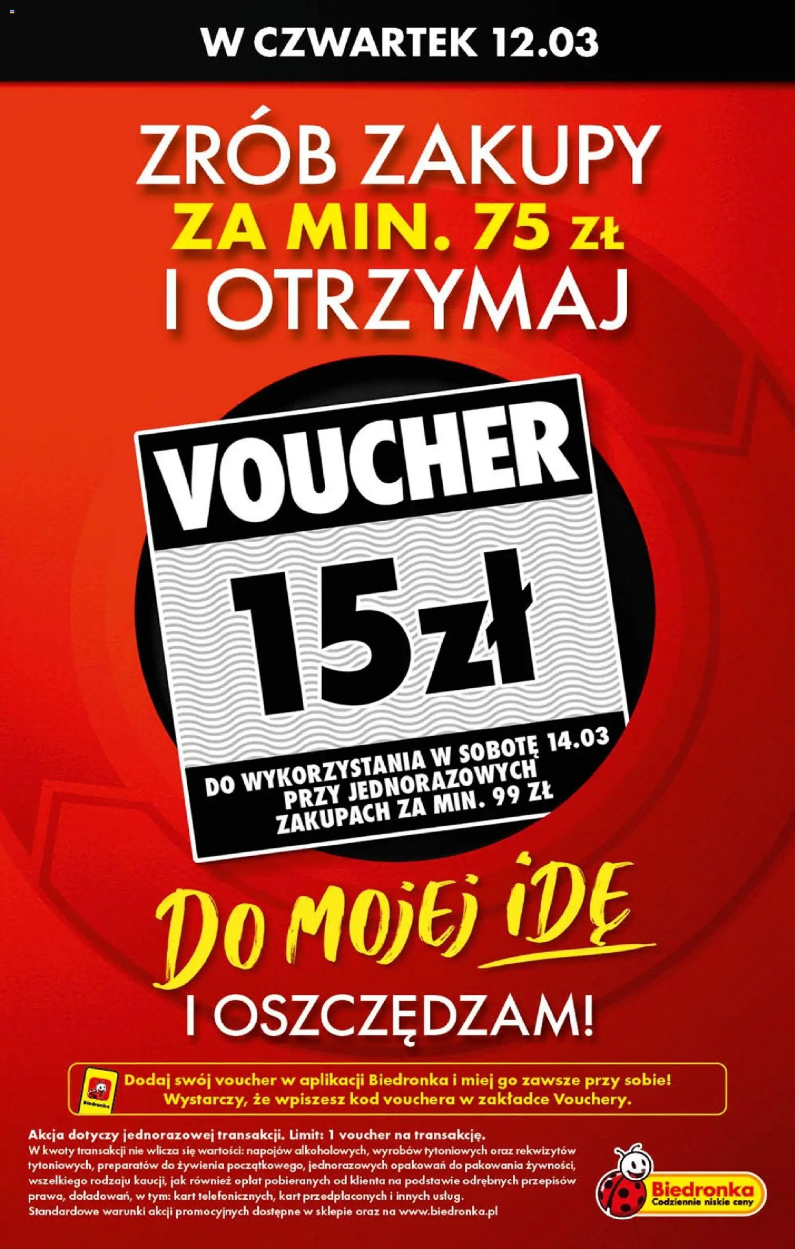 Biedronka Polsko leták - Codziennie niskie ceny od 12.03.2026 | Strana: 2