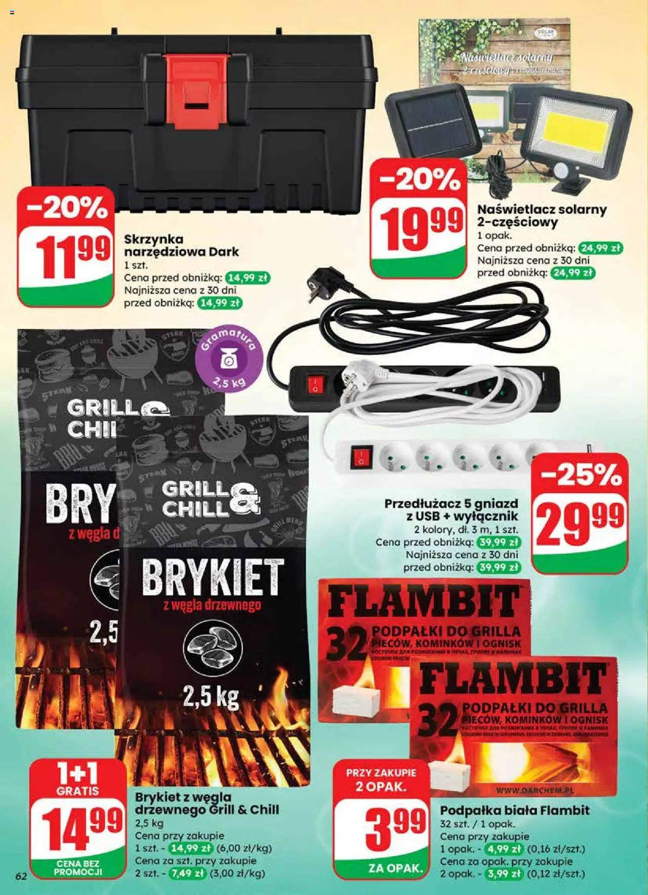 Dino Gazetka od 24.09.2025 | Strona: 62 | Produkty: USB, Grill, Przedłużacz