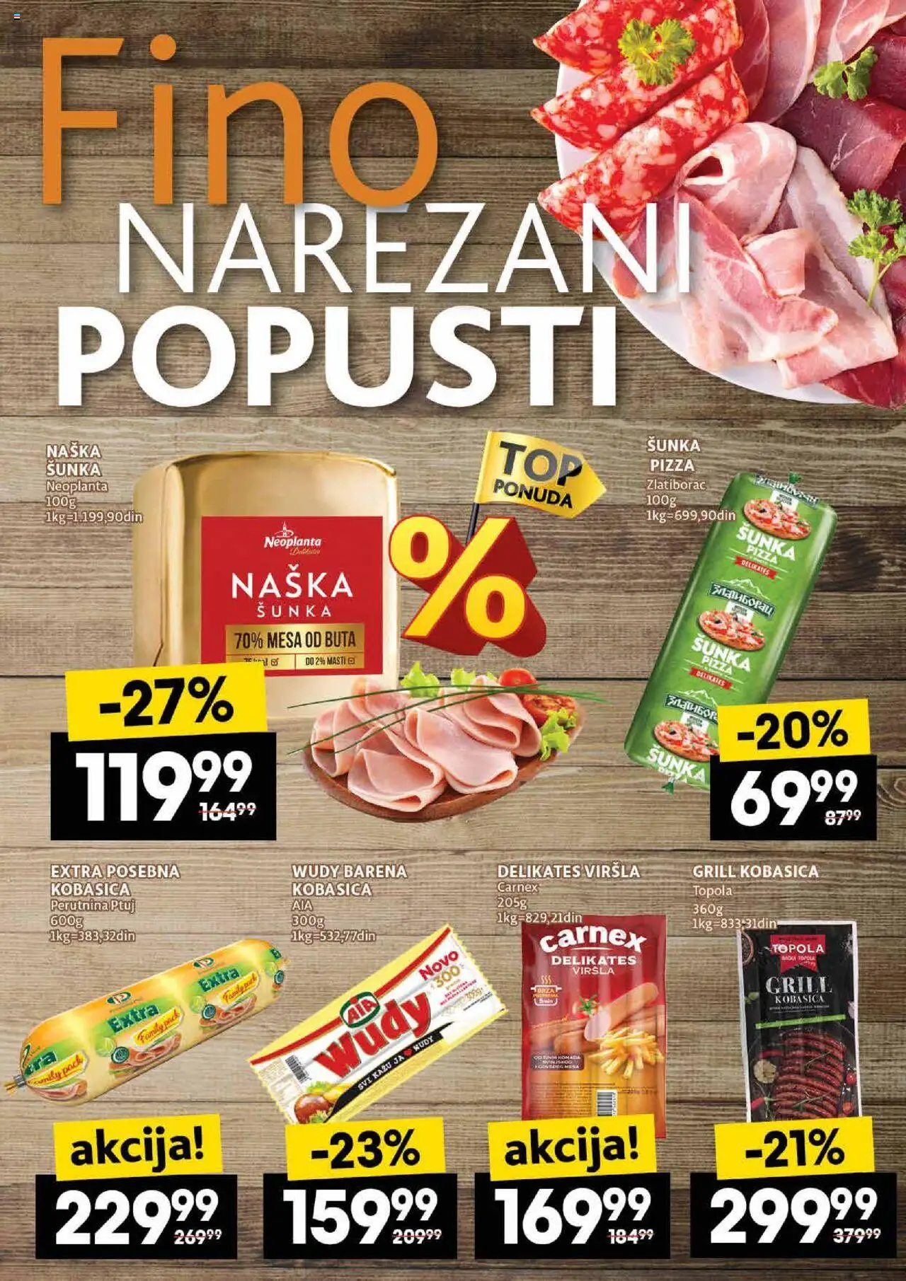 Roda katalog - važi od 14.08.2025 | Strana: 15 | Proizvode: Perutnina Ptuj, Šunka, Kobasica