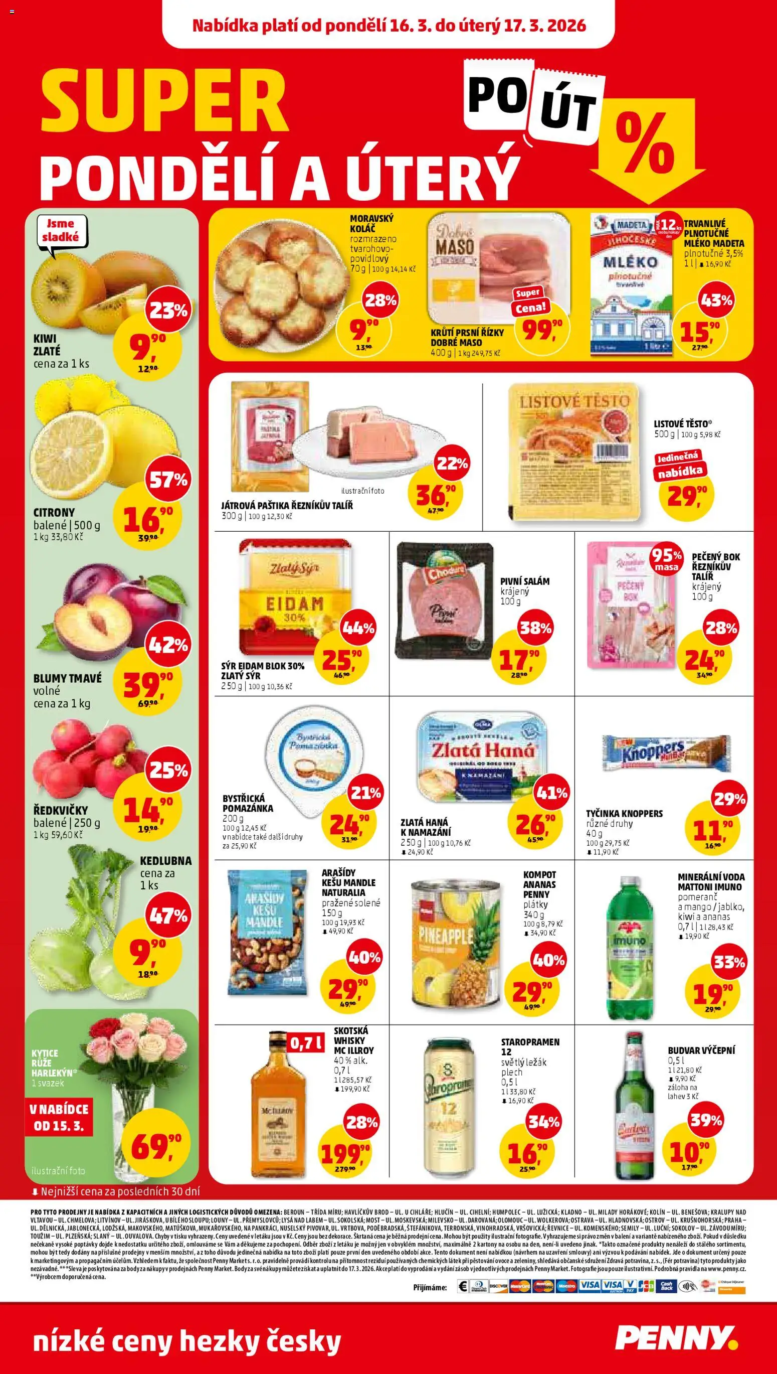 Penny Market leták od 11.03.2026 | Strana: 32 | Produkty: Kompot, Talíř, Mandle, Ředkvičky